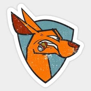 Angry Kanga - Right Sticker